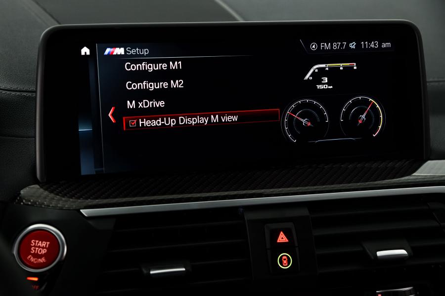 Детали интерьера BMW X4 M Competition (F98) 2019 года  (NA) (фото 175 из 175)